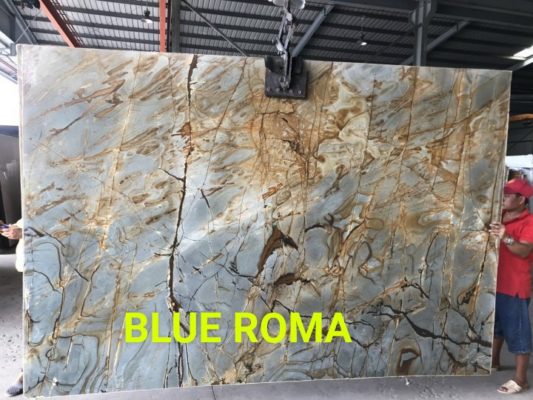 Đá Granite Blue Roma
